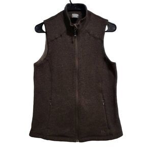 NIKE ACG Vintage  Fleece Full‎ Zip Vest Jacket 90s 2000s Brown Women’s Size L